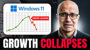 Thumbnail for Windows 11 Growth COLLAPSES 50% — Windows 7 Makes SHOCKING Return! | Smart Investment Breakdown