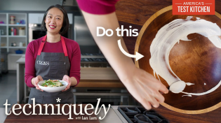 Thumbnail for Why Salads Always Taste Better At Restaurants | Techniquely with Lan Lam | America's Test Kitchen