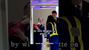 Thumbnail for Video of Emmanuel Macron arriving in Vietnam has gone viral 😮😮  #shorts | Sarvgya सर्वज्ञ 🕉