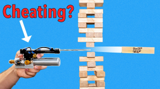 Thumbnail for This machine makes me instantly good at Jenga | Happy Mad Scientist
