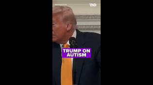 Thumbnail for Trump on autism: 'something needs to be figured out' | The National Desk