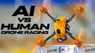 Thumbnail for AI Vs Human Drone Race - Zurich University | BMSWEB