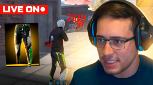 Thumbnail for 💙 FREE FIRE AO VIVO 🔴 15 BOOYAHS SEGUIDOS NA RANK ! PEGANDO 21 MIL PONTOS 🔴 LEVEL UP AO VIVO | Levelup Lives