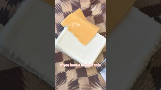 Thumbnail for Don’t deep fry your tofu anymore! Mix it with cheese to make some cheesecake 🧁 | Ms Shi and Mr He