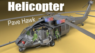 Thumbnail for How does a Military Helicopter work?  (Pave Hawk) | Jared Owen