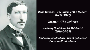 Thumbnail for Rene Guenon. The Crisis of the Modern World. Chapter 1. Audiobook