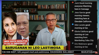 Thumbnail for Baruganan ni Leo Lastimosa  |  May 23, 2025 | Leo Lastimosa