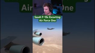 Thumbnail for Saudi F-15s Escorting Air Force One | Aaron Rheins