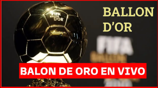 Thumbnail for 🔴 BALON DE ORO EN VIVO 2024 🔴VINICIUS JRS o RODRI LAUTARO MARTINEZ 🏆 | A PURO FUTBOL