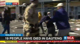 Thumbnail for South Africa - dozens killed in Guateng, armed private security shooting looters [2021/July]