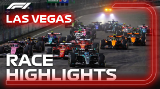 Thumbnail for Race Highlights | 2024 Las Vegas Grand Prix | FORMULA 1