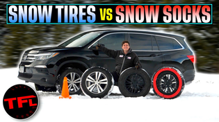 Thumbnail for Snow Tires vs. Chains vs. Snow Socks: One of THESE Provides The Best Snow Traction! | The Fast Lane Car
