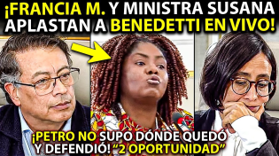 Thumbnail for 🚨Petro fue ENCARADO por Francia M. y Ministra por NOMBRAR a Benedetti ¡Lo defendió! | Alejo Vergel