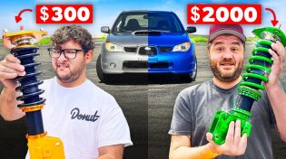 Thumbnail for $300 vs $2000 Coilovers | Donut Media