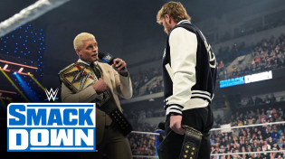 Thumbnail for Cody Rhodes learns he’ll battle Logan Paul at King and Queen of the Ring: SmackDown, May 10, 2024 | WWE