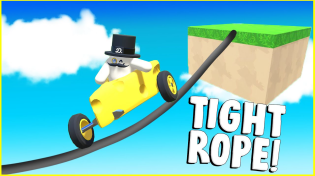 Thumbnail for I Made An Incredibly Technical Tight Rope Track! | Dapper