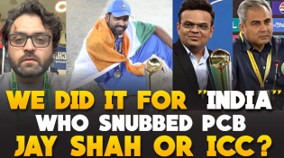 Thumbnail for Jay Shah or ICC who snubbed PCB from closing ceremony? We did it for India reveals Rohit Sharma | Sawera Pasha