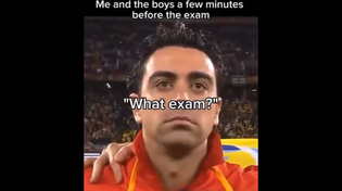 Thumbnail for Me and the boys a few minutes before the exam | FunnyMemeSpot
