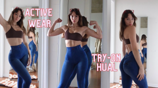 Thumbnail for ACTIVE WEAR TRY-ON- These leggings are insane︱TikTok, Amazon 2023 | Victoria Lynn Myers