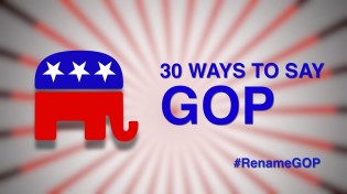 Thumbnail for 30 Ways to Say GOP
