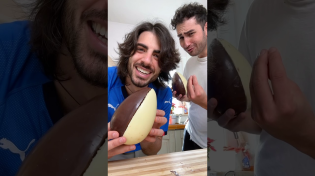 Thumbnail for Italians try CHOCOLATE EGG HACK @chefkoudy | Lionfield