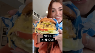 Thumbnail for Everything I ate at NYC’s In-N-Out! #foodie #shorts #eating #burger #fastfood #nycfood #innout | KarissaEats