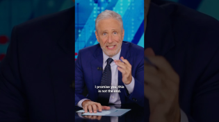 Thumbnail for “This is not the end” - Jon Stewart #DailyShow #Election #Trump | The Daily Show