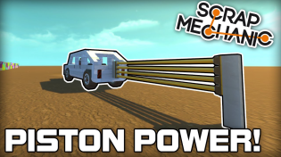 Thumbnail for Multiplayer Piston Powered Car Challenge! (Scrap Mechanic #182) | kAN Gaming