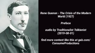 Thumbnail for Rene Guenon. The Crisis of the Modern World. Preface. Audiobook
