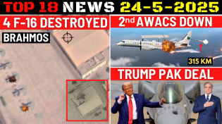 Thumbnail for Indian Defence Updates : PAK 4 F-16 Destroyed,2nd AWACS Shot Down,Trump PAK Deal,AMCA Andhra Pradesh | Indian Defence Updates