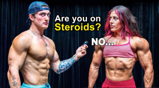 Thumbnail for Asking Female Bodybuilders if They Are on Steroids… | Jesse James West