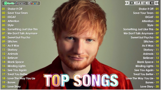 Thumbnail for Mega Hit Mix💥Ed Sheeran, Maroon 5, Billie Eilish, Charlie Puth, Dua Lipa💥Today's Top 40 Hits | Mega Hit Mix
