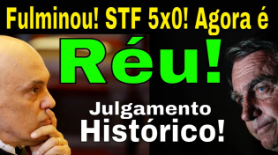 Thumbnail for JULGAMENTO DE BOLSONARO NO STF - VOTOS DECISIVOS - AGORA BOLSONARO É RÉU! | Portal do José