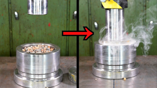 Thumbnail for Turning Small Rocks Into Large Rock with Hydraulic Press | Hydraulic Press Channel