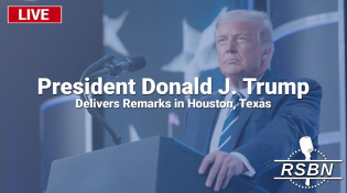 Thumbnail for LIVE: President Donald J. Trump delivers remarks in Houston, Texas - 11/2/23 | Right Side Broadcasting Network