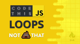 Thumbnail for JavaScript Loops - Code This, Not That | Fireship