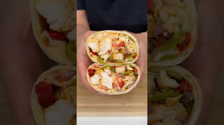 Thumbnail for Fajita Burrito 🌯 #busezeynep #fajita #recipe | Buse Zeynep
