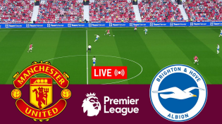 Thumbnail for [LIVE] Manchester United vs Brighton Hove Albion Premier League 24/25 Full Match - Video Game