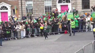 Thumbnail for New “Irish” organically participating in St. Patty’s Day Parade, Dublin, in no way feels forced or contrived!