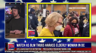Thumbnail for HORRIFYING - BLM Thugs Harass Elderly Woman in DC
