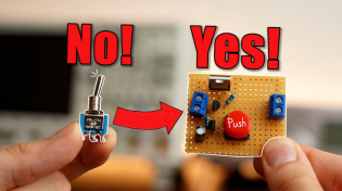 Thumbnail for Mechanical  Switches are Obsolete?! Switch to a Latch Circuit! EB#53 | GreatScott!