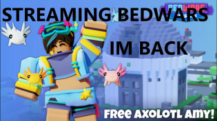 Thumbnail for playing roblox bedwars (IM BACK) | ytiseuqel
