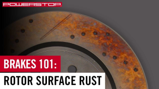 Thumbnail for Is Brake Rotor Surface Rust a Problem? | PowerStop | PowerStop Brakes