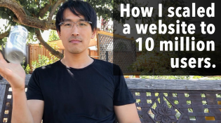 Thumbnail for How I scaled a website to 10 million users (web-servers & databases, high load, and performance) | TechLead