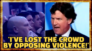Thumbnail for Tucker TORCHES Israel, CALLS OUT TP USA Audience TO THEIR FACES | Due Dissidence