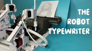 Thumbnail for How I Built A Robotic Typewriter that Creates Art | JBV Creative