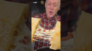Thumbnail for Meat The Calzone That Speaks Fluent Italian!🍕 🗣 #shorts #calzone #meatlovers #pizza | cookingWITHfred