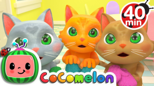 Thumbnail for Three Little Kittens + More Nursery Rhymes & Kids Songs - CoComelon