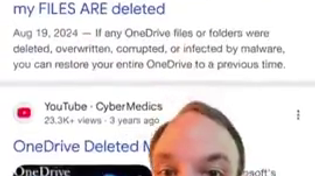 Thumbnail for MS onedrive is erasing peoples' computers and uploading to the cloud
