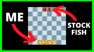 Thumbnail for I Tried To Beat Stockfish With 3 Knights Against 1 Bishop 😮 | Chess Vibes